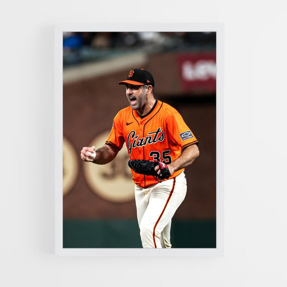 ap-justin verlander-1 cadre Blanc