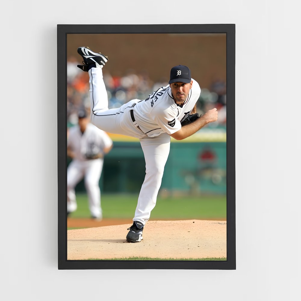 ap-justin verlander-2 cadre Noir