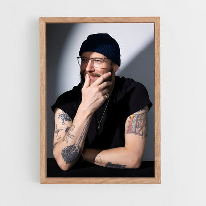 ap-justin vernon-5 cadre Bois clair