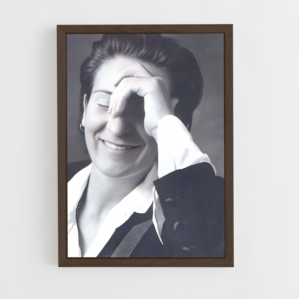 ap-k.d. lang-3 cadre Bois foncé