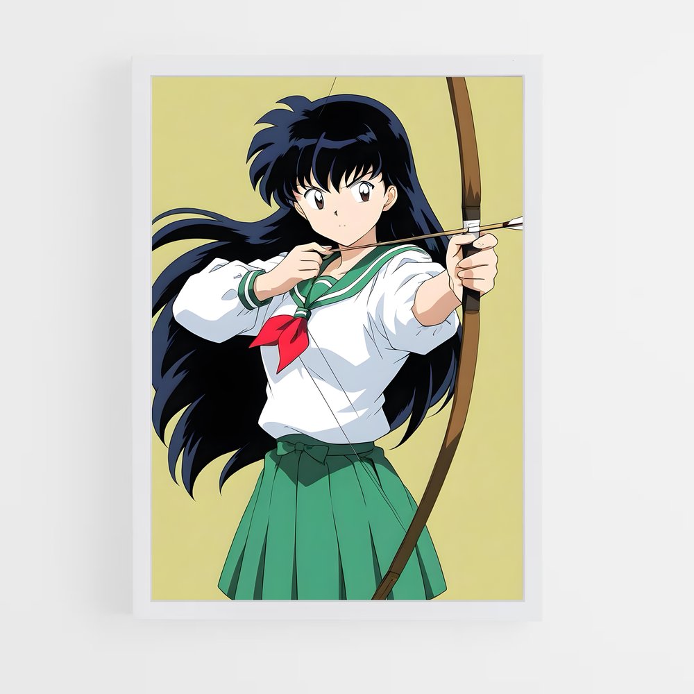 ap-kagome higurashi-1 cadre Blanc