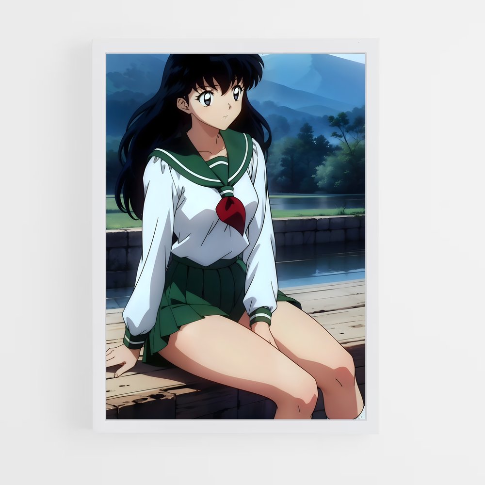 ap-kagome higurashi-12 cadre Blanc