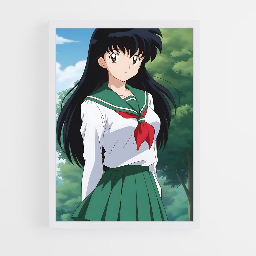 ap-kagome higurashi-2 cadre Blanc