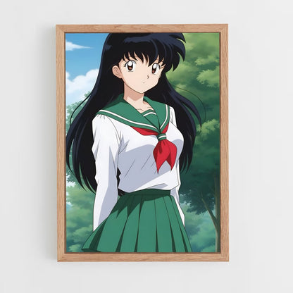 ap-kagome higurashi-2 cadre Bois clair