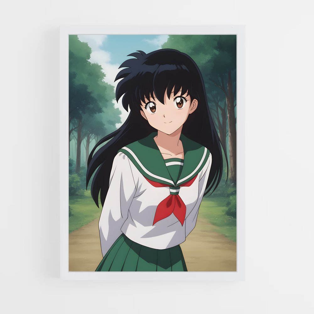 ap-kagome higurashi-3 cadre Blanc