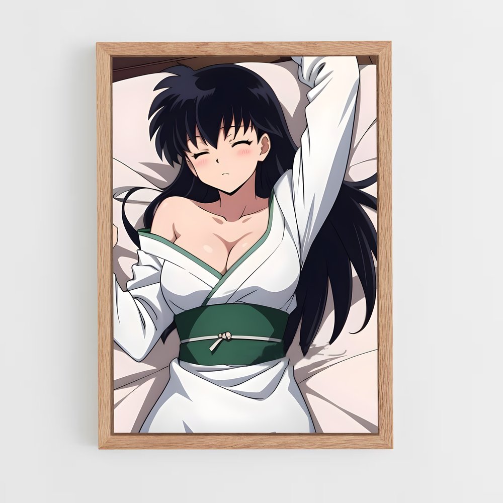 ap-kagome higurashi-6 cadre Bois clair