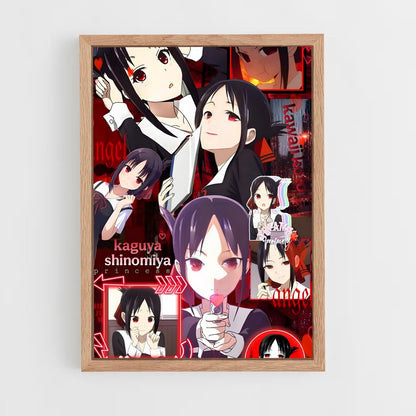ap-kaguya sama-1 cadre Bois clair