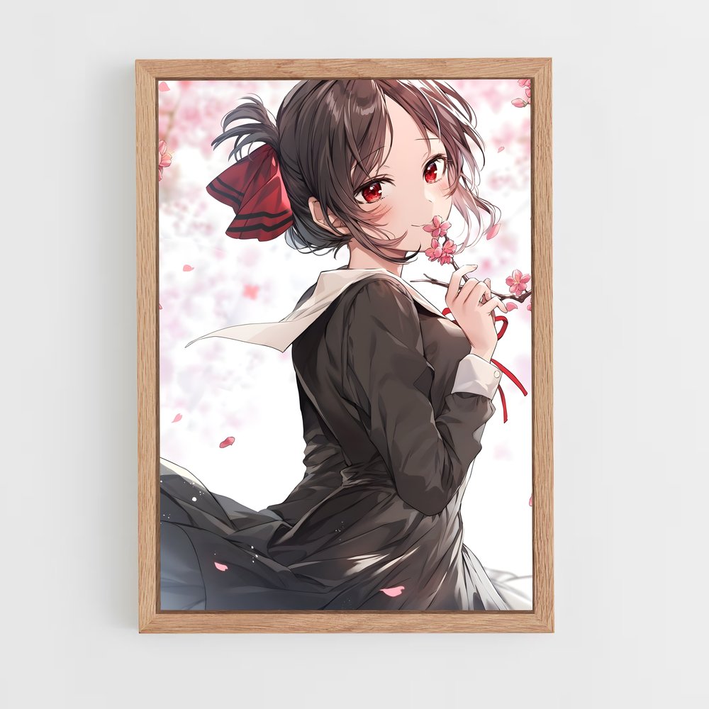 ap-kaguya sama-4 cadre Bois clair