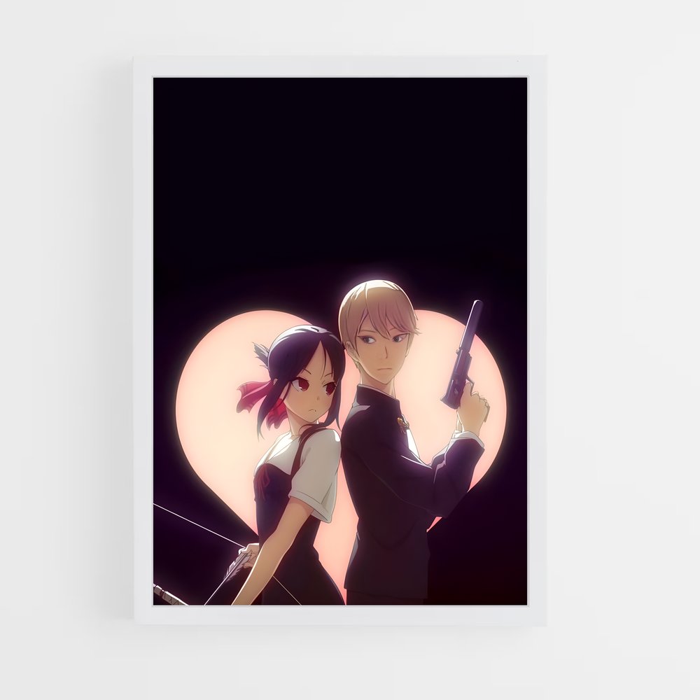 ap-kaguya sama-6 cadre Blanc