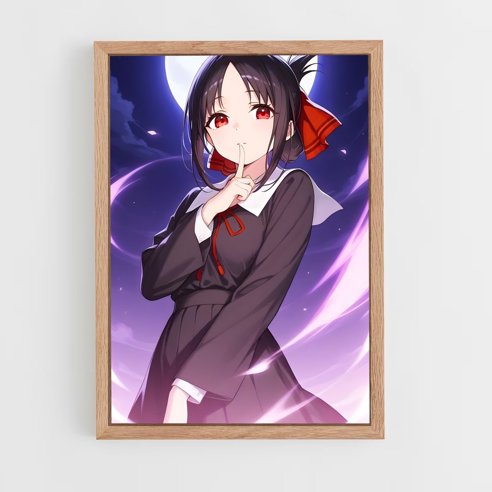 ap-kaguya shinomiya-3 cadre Bois clair
