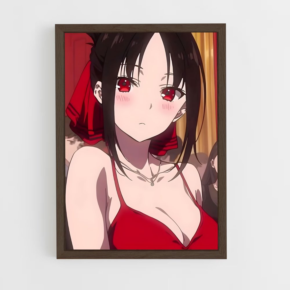 ap-kaguya shinomiya-8 cadre Bois foncé