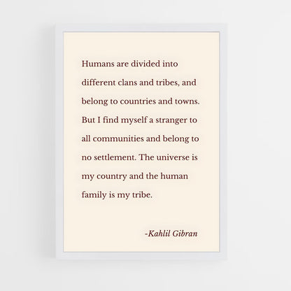 ap-kahlil gibran-4 cadre Blanc