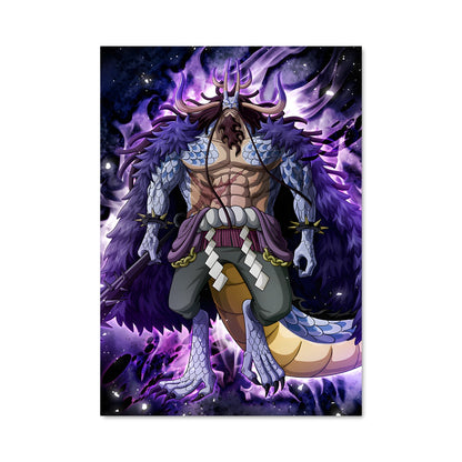 Poster Le Guerrier Violet