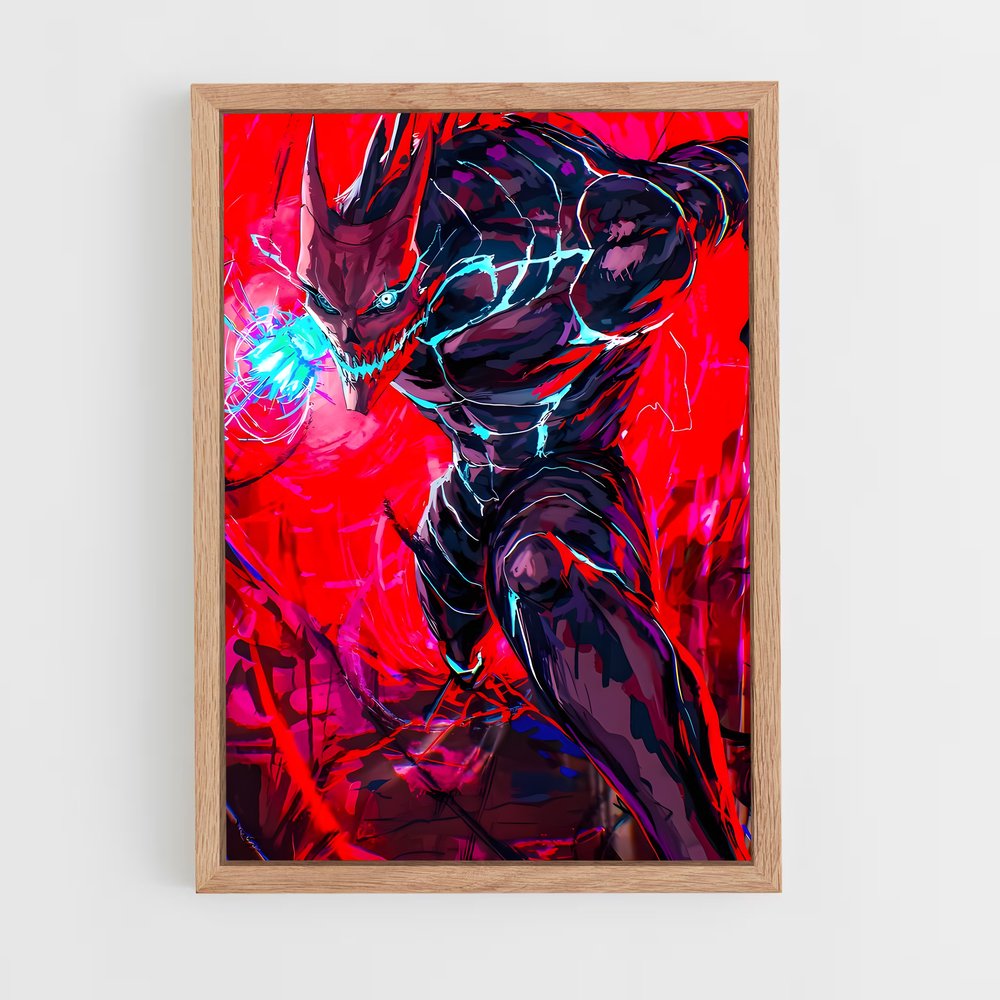 ap-kaiju no 8-5 cadre Bois clair