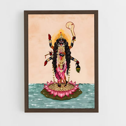 ap-kali-10 cadre Bois foncé