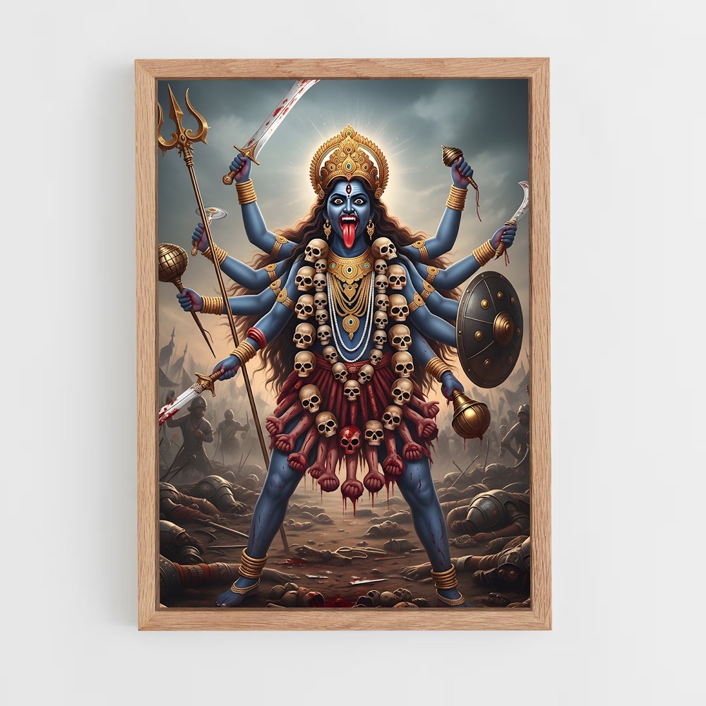 ap-kali-8 cadre Bois clair