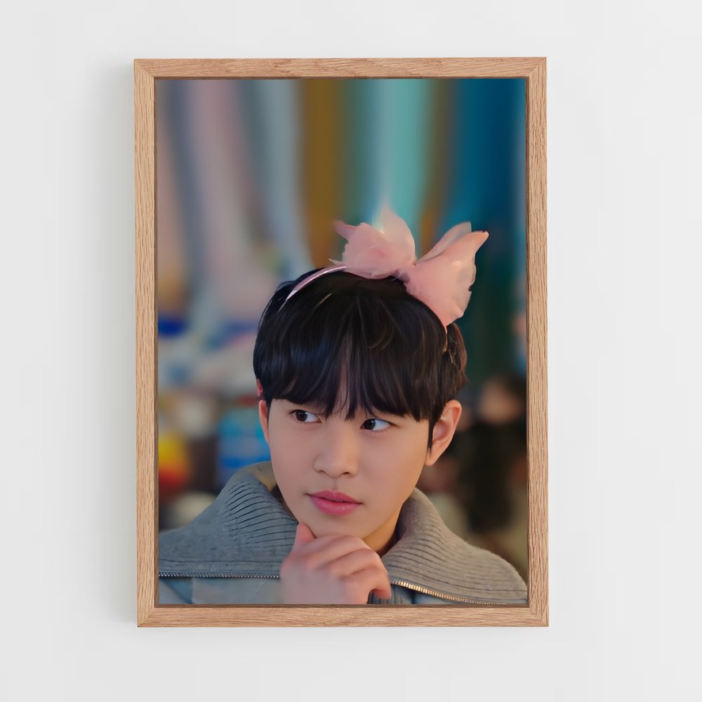 ap-kang tae mu-1 cadre Bois clair