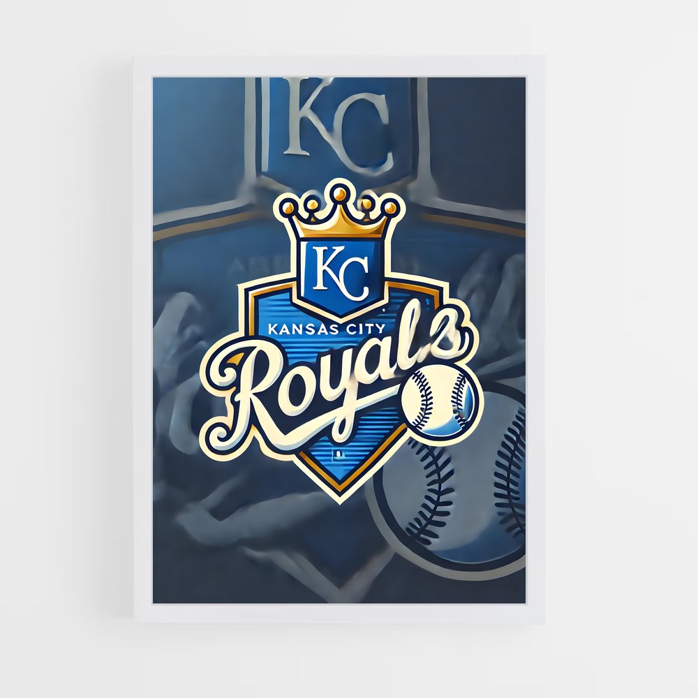 ap-kansas city royals-2 cadre Blanc