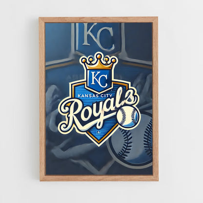 ap-kansas city royals-2 cadre Bois clair
