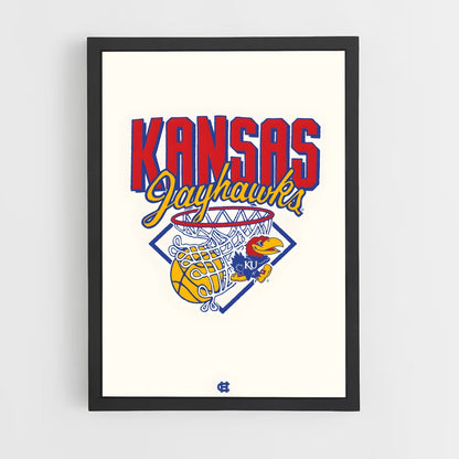 ap-kansas jayhawks-4 cadre Noir