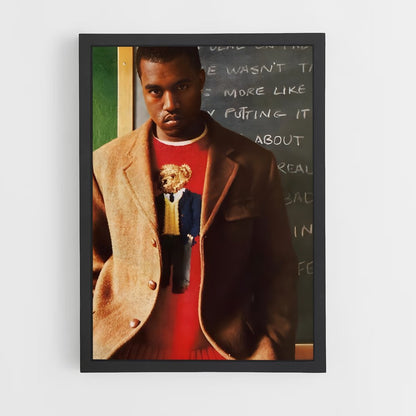 ap-kanye west-10 cadre Noir