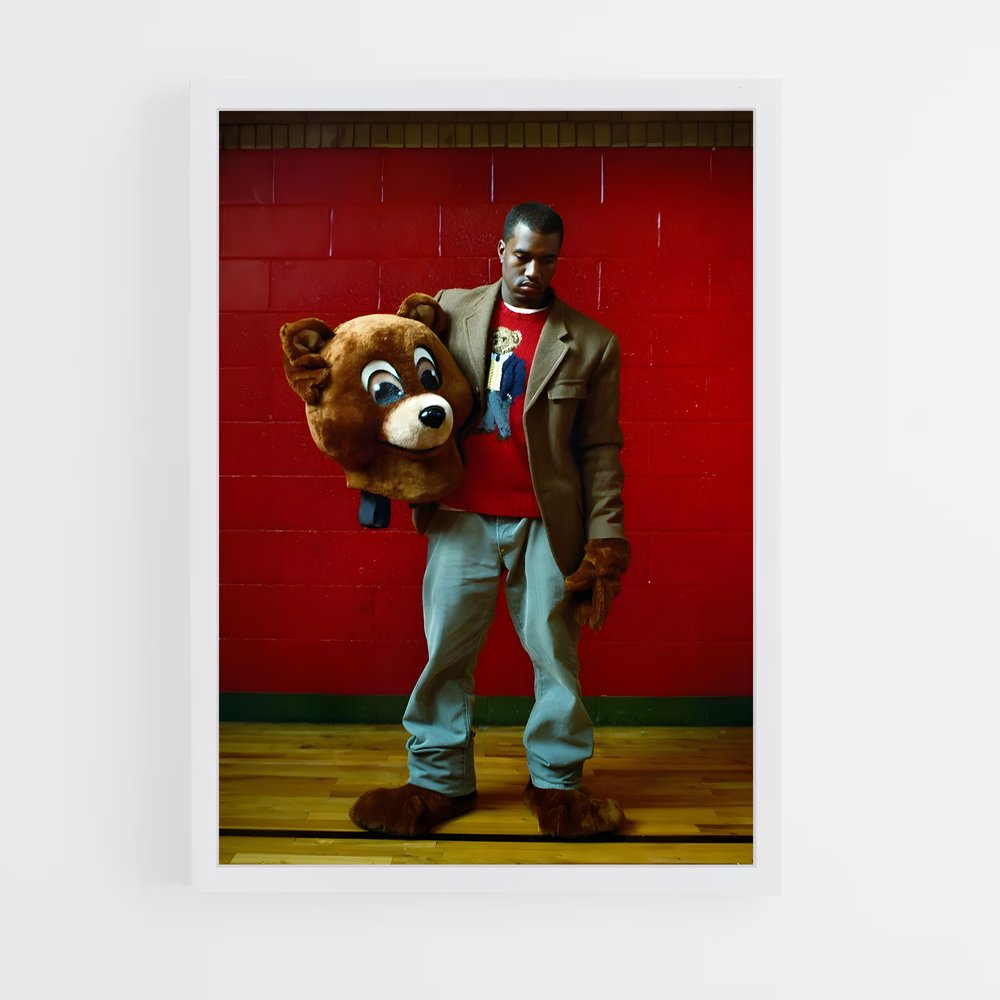 ap-kanye west-8 cadre Blanc
