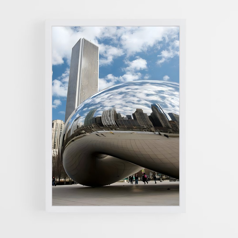 ap-kapoor cloud gate-2 cadre Blanc