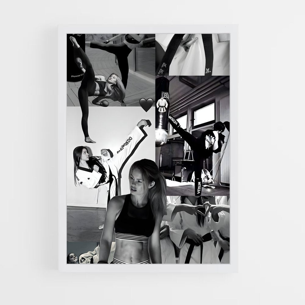 ap-karate-2 cadre Blanc