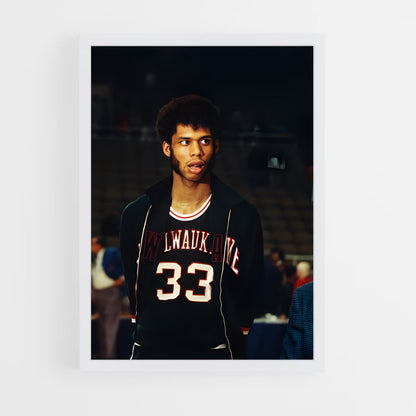 ap-kareem abdul-jabbar-3 cadre Blanc
