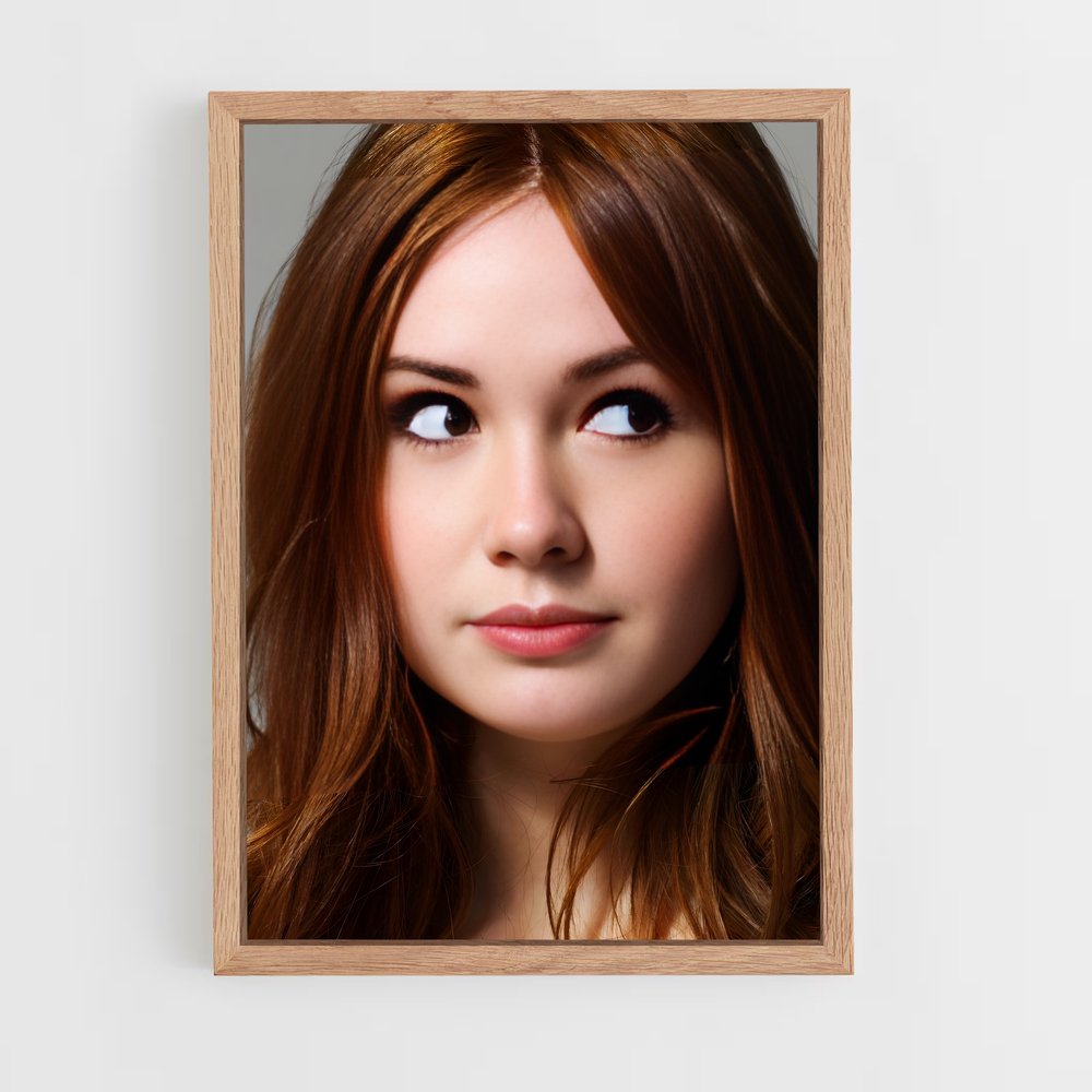 ap-karen gillan-3 cadre Bois clair