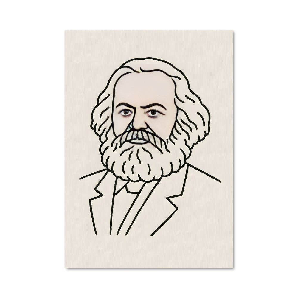 Poster Le Philosophe Barbu