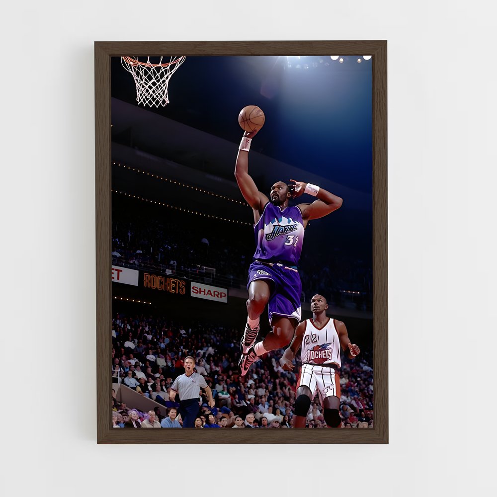 ap-karl malone-2 cadre Bois foncé