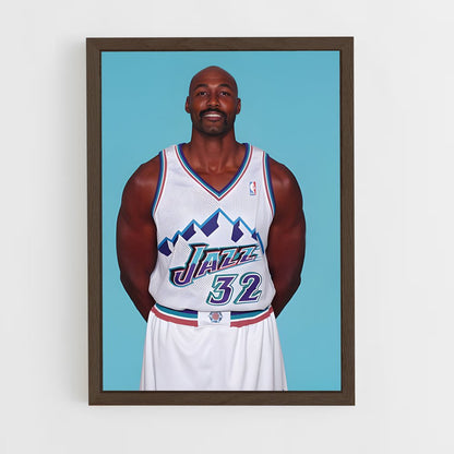 ap-karl malone-5 cadre Bois foncé