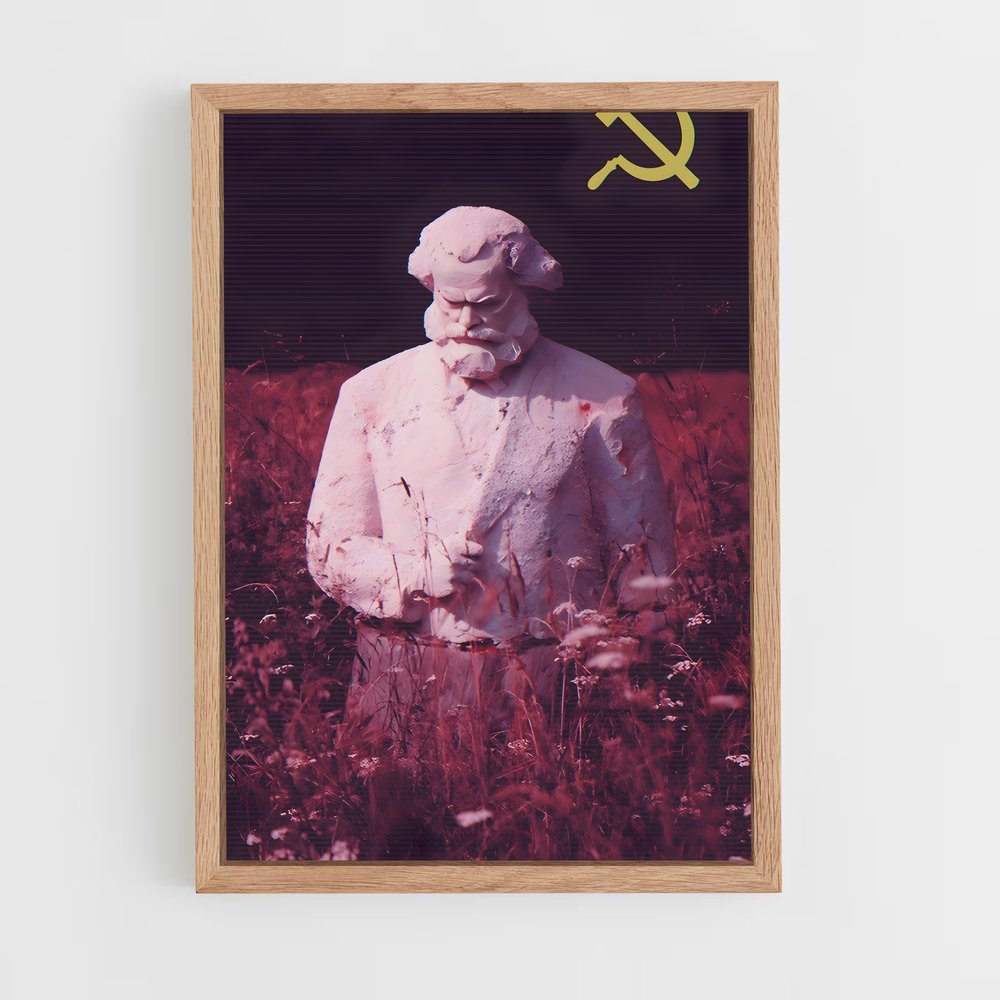 ap-karl marx-2 cadre Bois clair