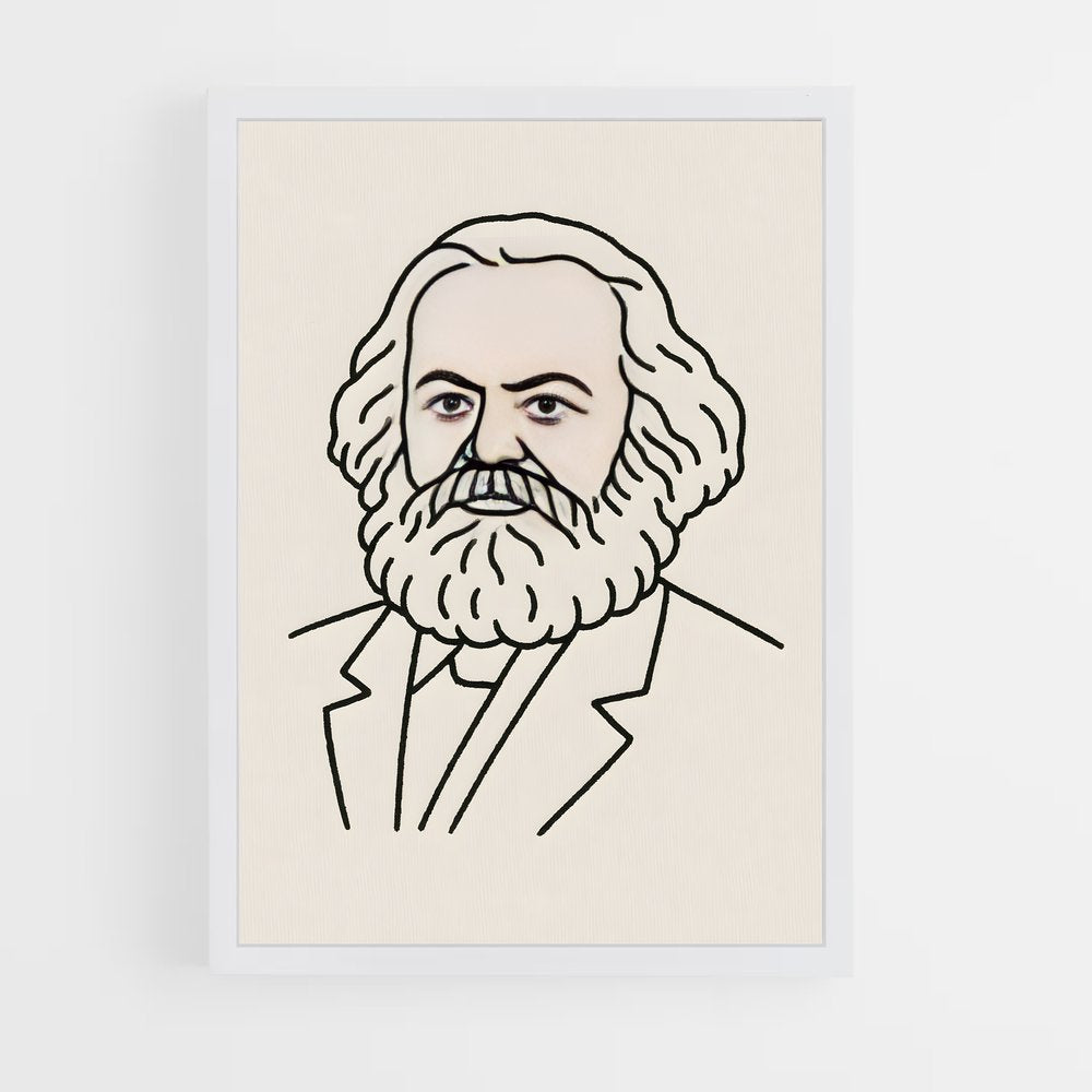 ap-karl marx-4 cadre Blanc