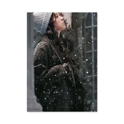 Poster Hiver Élégant