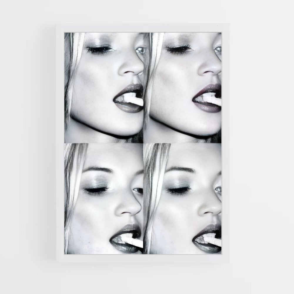ap-kate moss-8 cadre Blanc