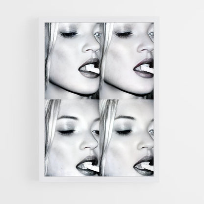 ap-kate moss-8 cadre Blanc