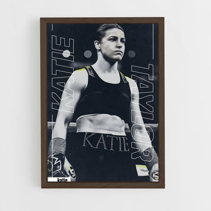 ap-katie taylor-1 cadre Bois foncé