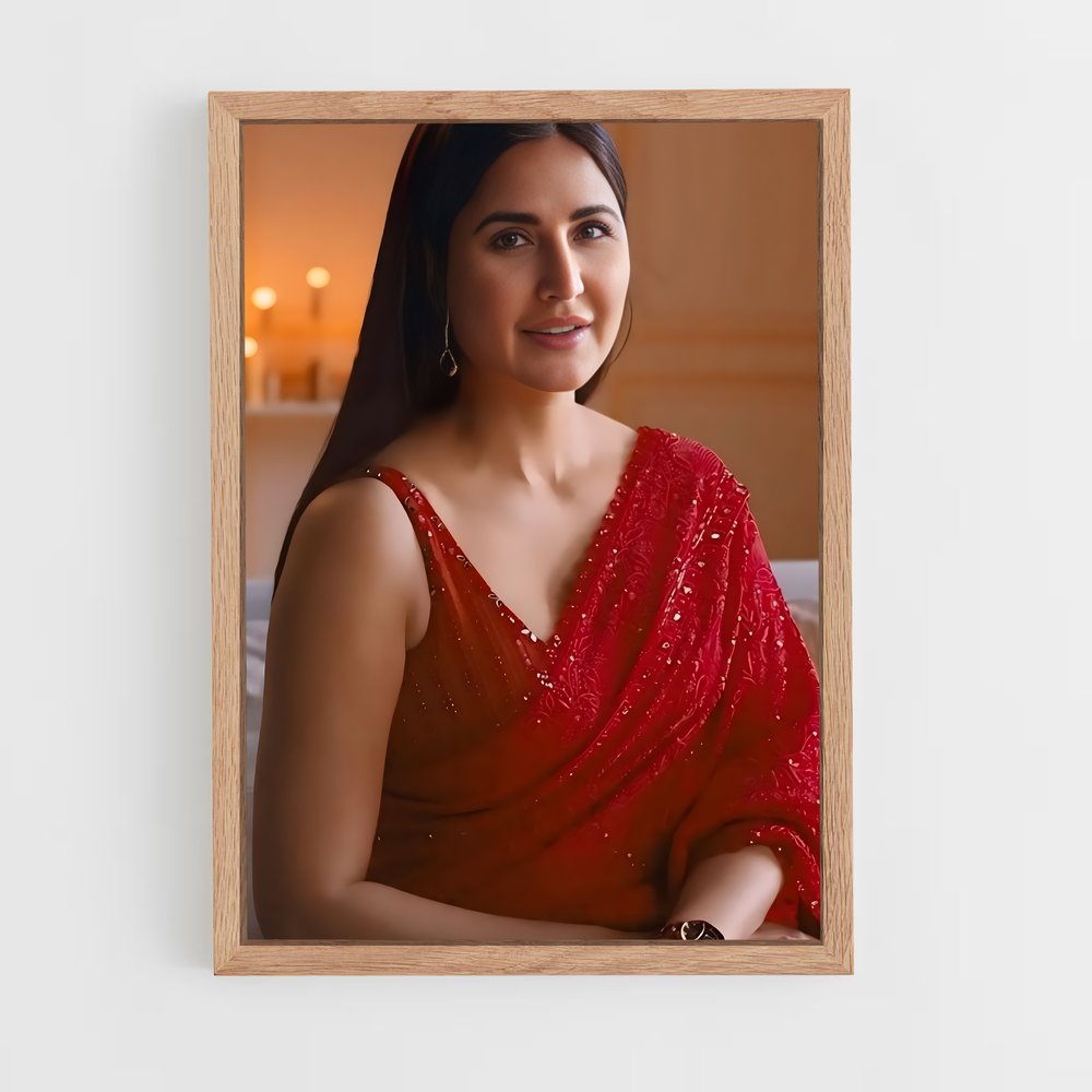 ap-katrina kaif-2 cadre Bois clair