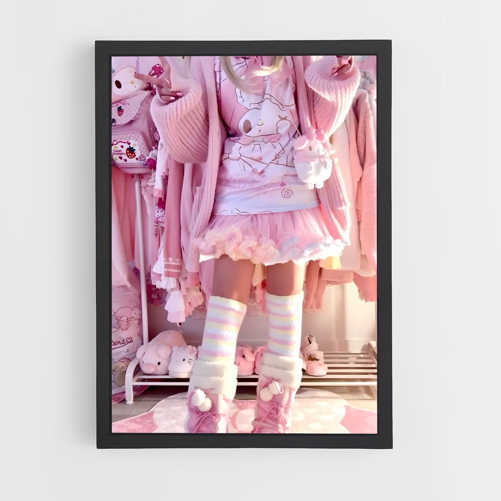 ap-kawaii fashion-5 cadre Noir