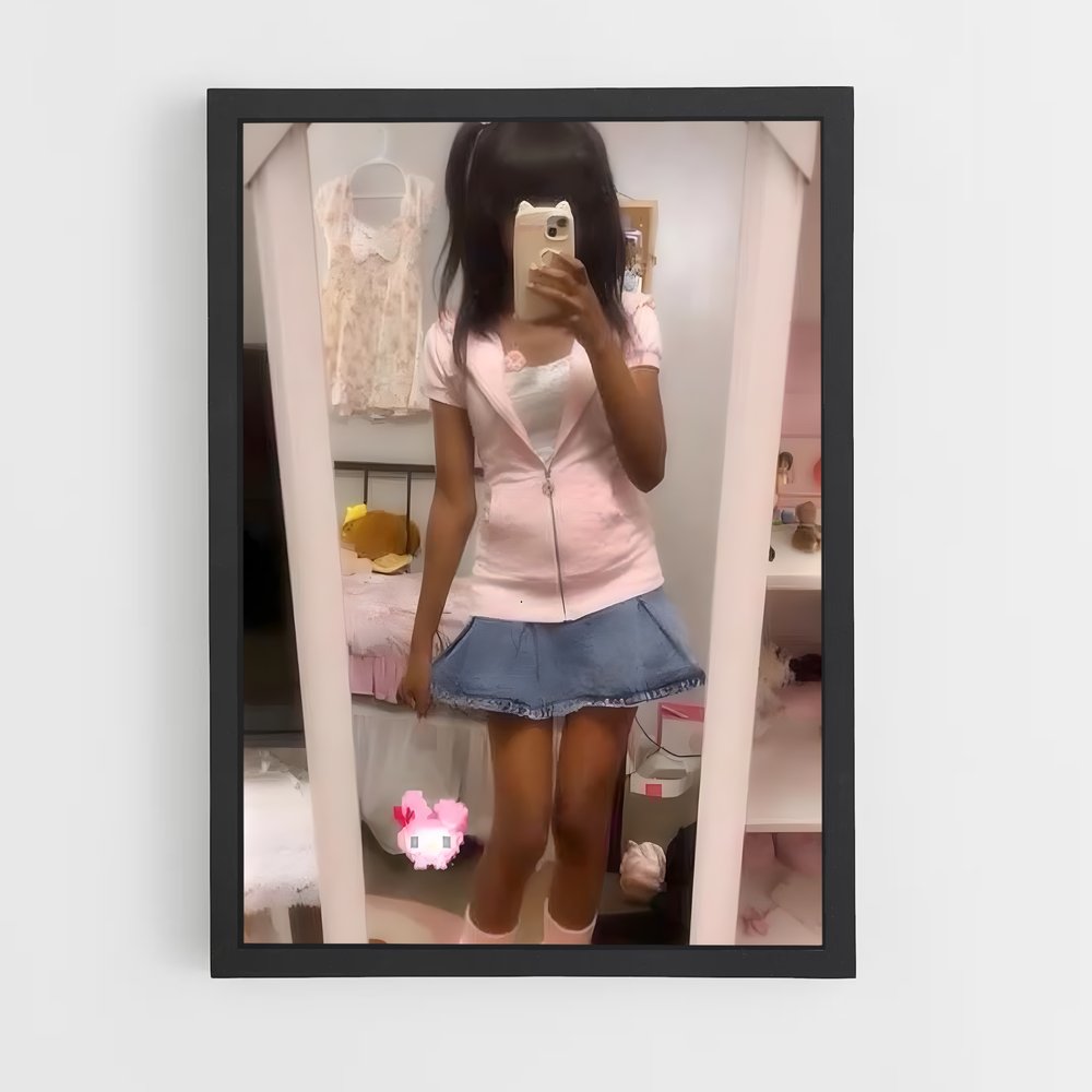 ap-kawaii fashion-6 cadre Noir