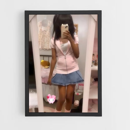 ap-kawaii fashion-6 cadre Noir