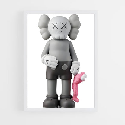 ap-kaws-11 cadre Blanc