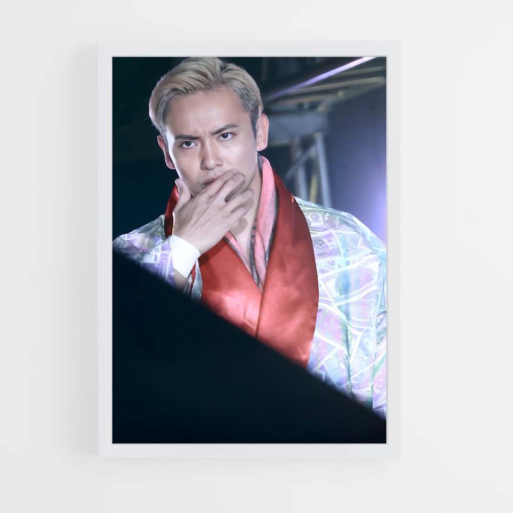 ap-kazuchika okada-5 cadre Blanc
