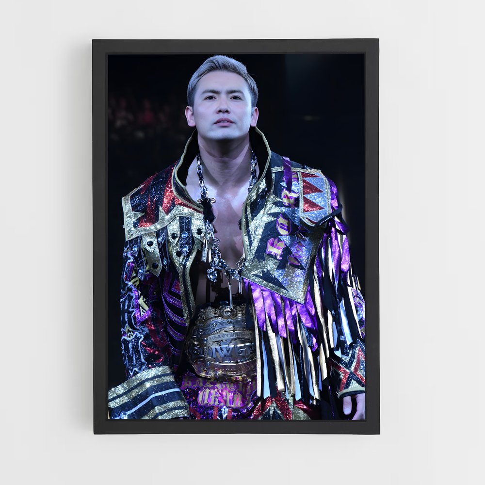ap-kazuchika okada-6 cadre Noir
