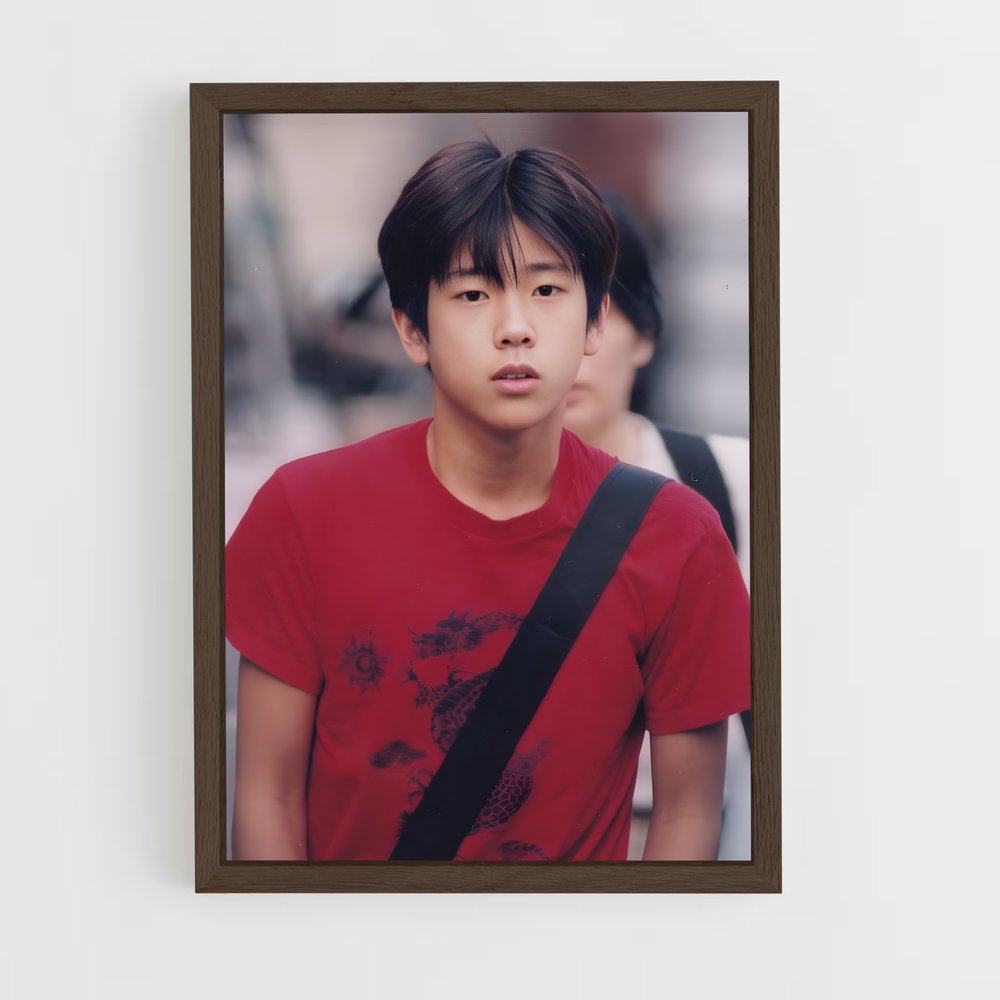 ap-kazunari ninomiya-1 cadre Bois foncé