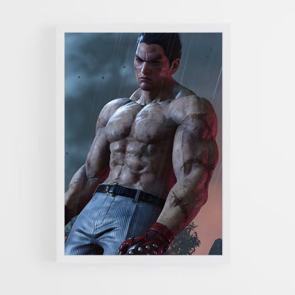 ap-kazuya mishima-3 cadre Blanc