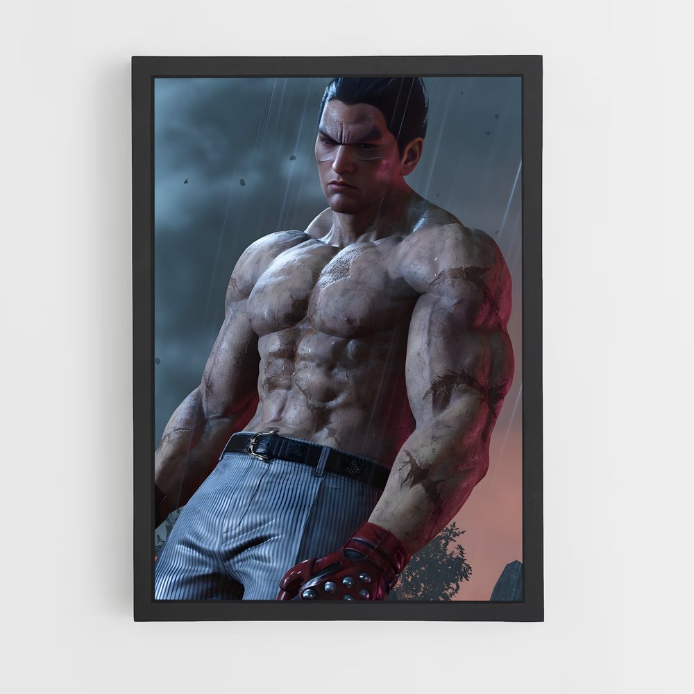 ap-kazuya mishima-3 cadre Noir