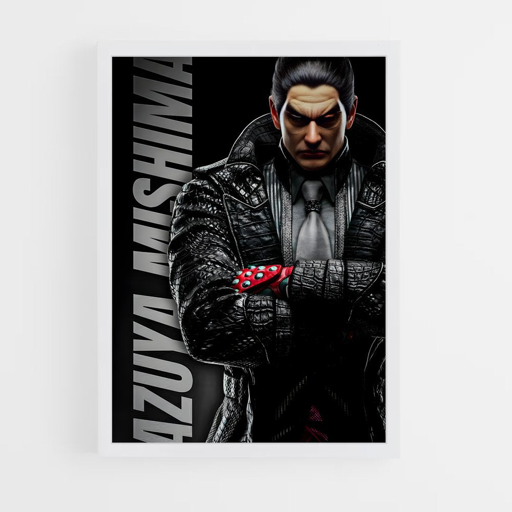 ap-kazuya mishima-7 cadre Blanc